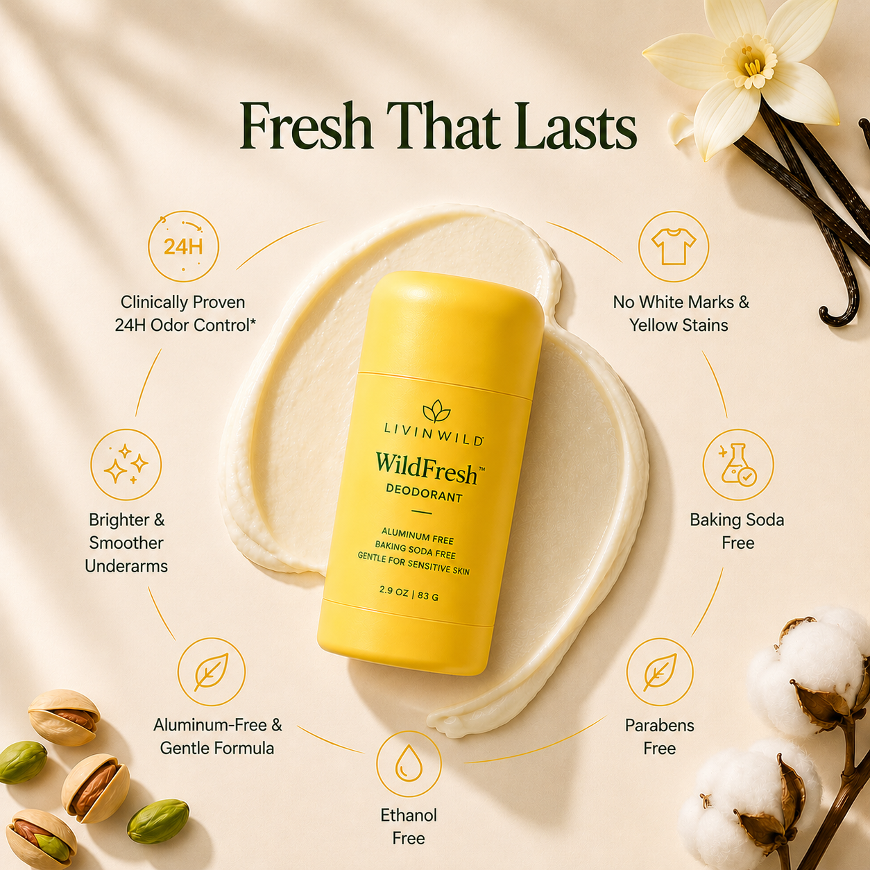 Wild Fresh - Brightening Deodorant