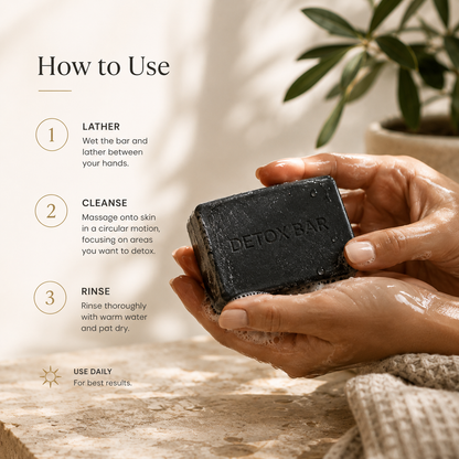 Underarm Charcoal Detox Bar