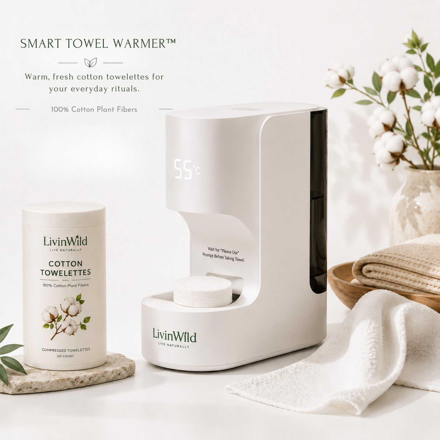 LivinWild Smart Towel Warmer™