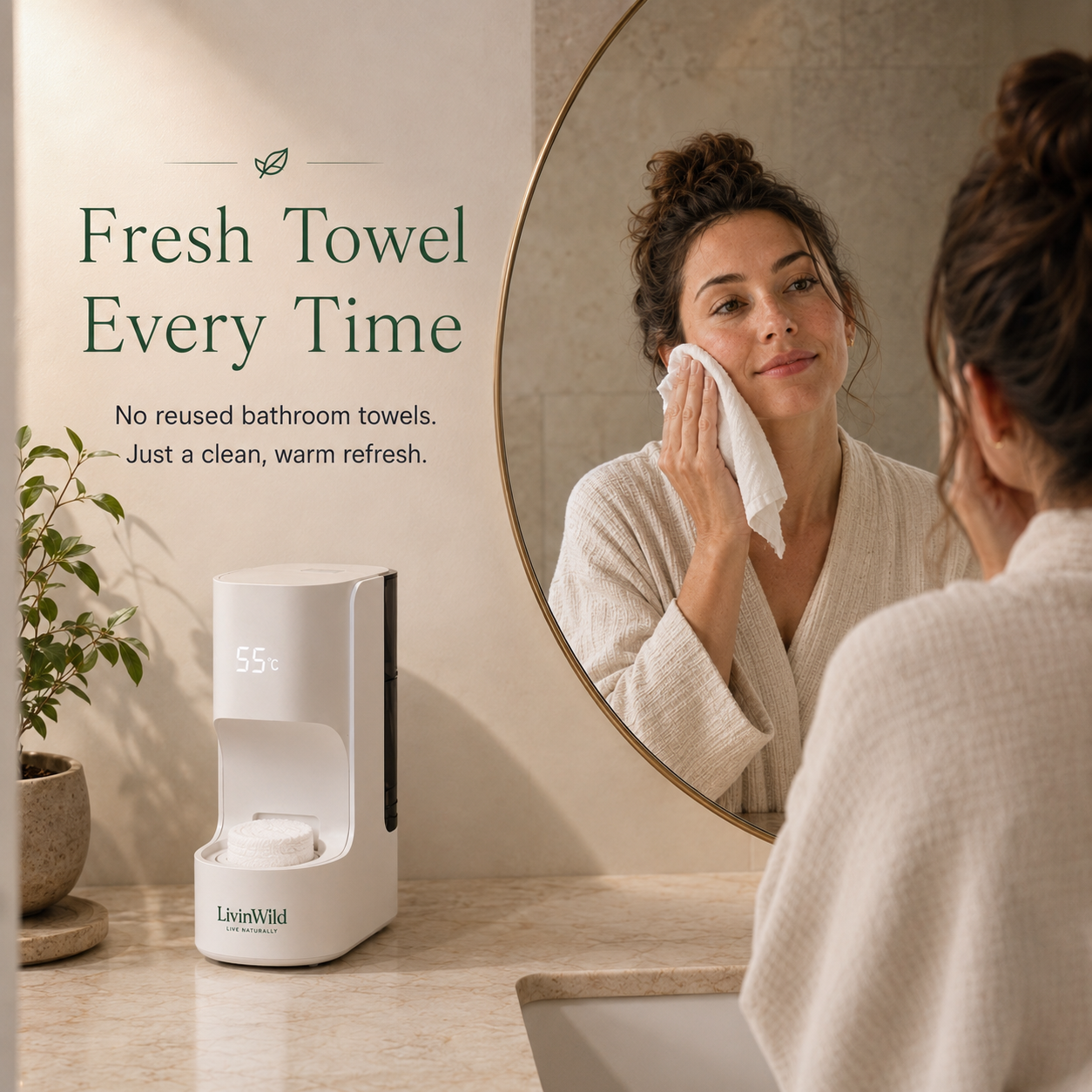 LivinWild Smart Towel Warmer™